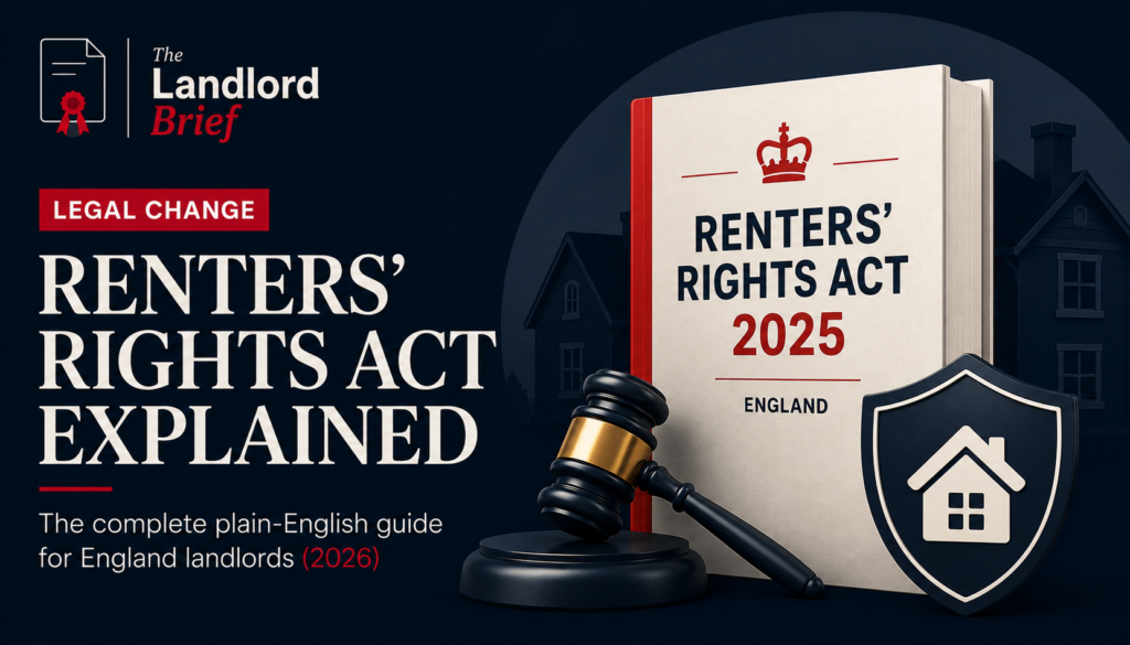 Renters' Rights Act explained - complete plain-English guide for England landlords - The Landlord Brief