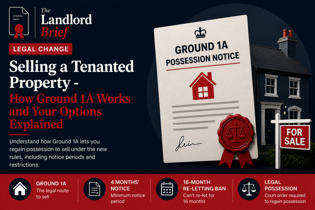 Selling a tenanted property - how Ground 1A works and your options explained - The Landlord Brief