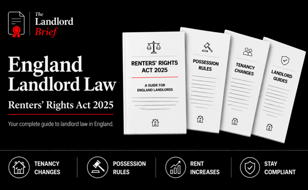 England landlord law - Renters Rights Act 2025 - your complete guide for England landlords - The Landlord Brief